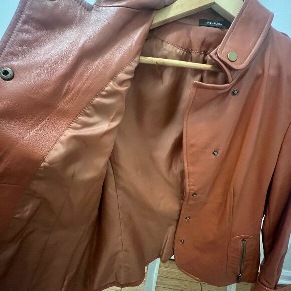 Mel & Lisa Leather Jacket - Picture 7 of 7